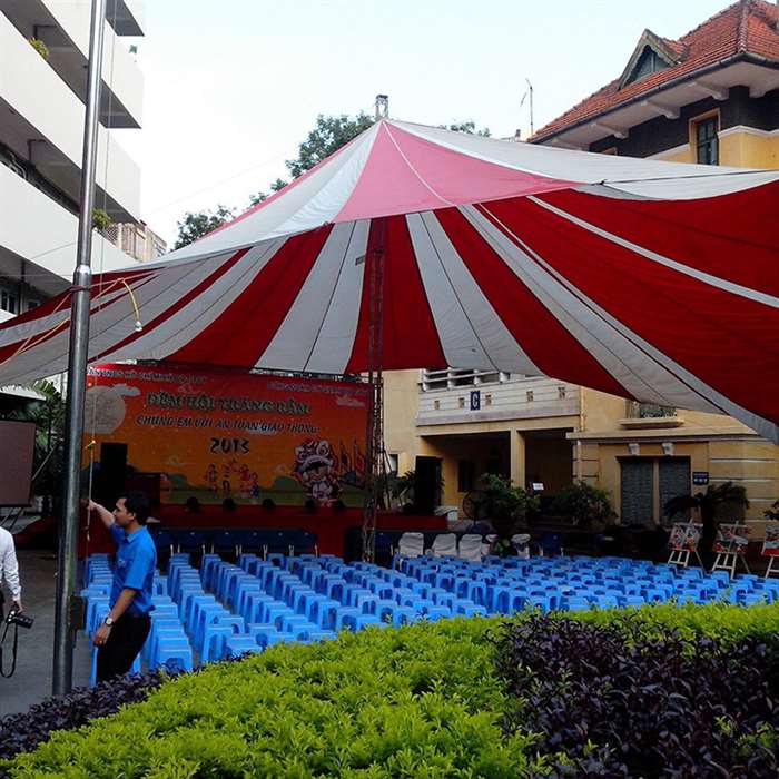 Quang Lợi sản xuất dù ngoài trời, ô lệch tâm, ô dù cho quán cafe giá rẻ